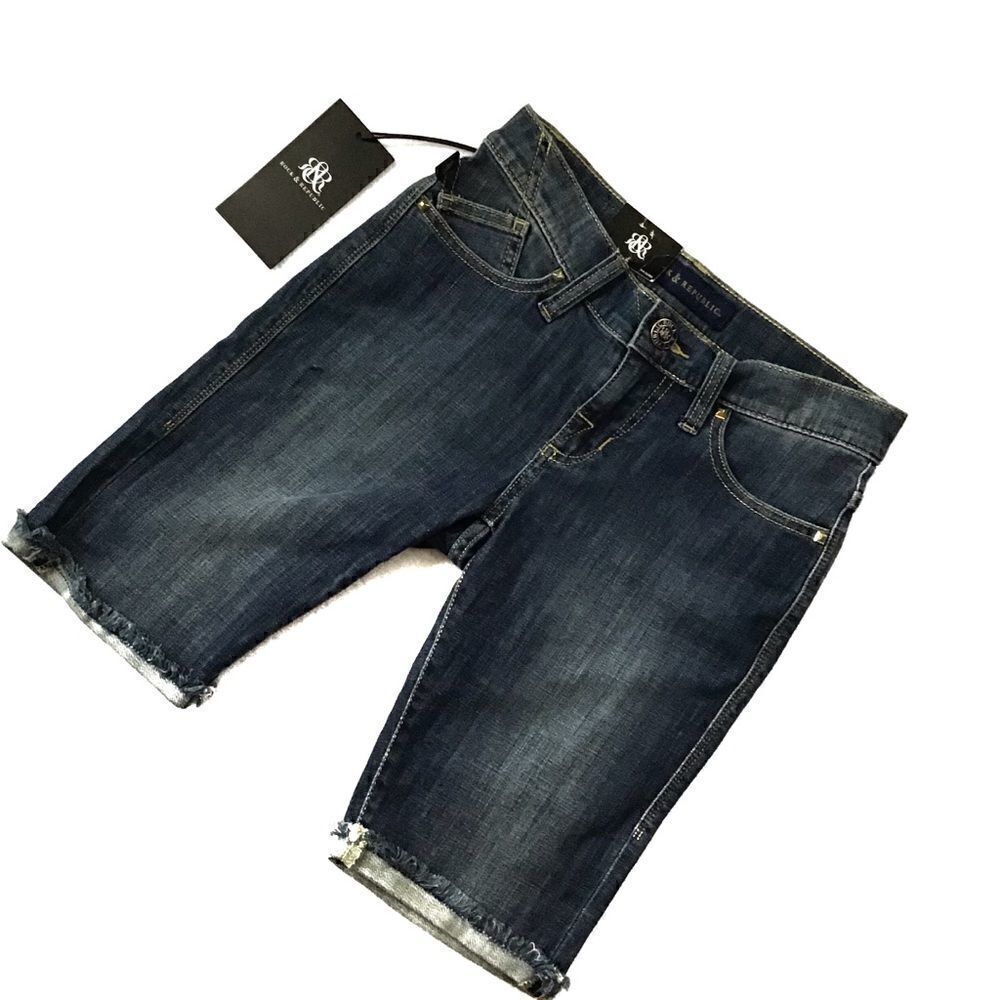 Rock&Republic Coachella Stud Huntress Shorts